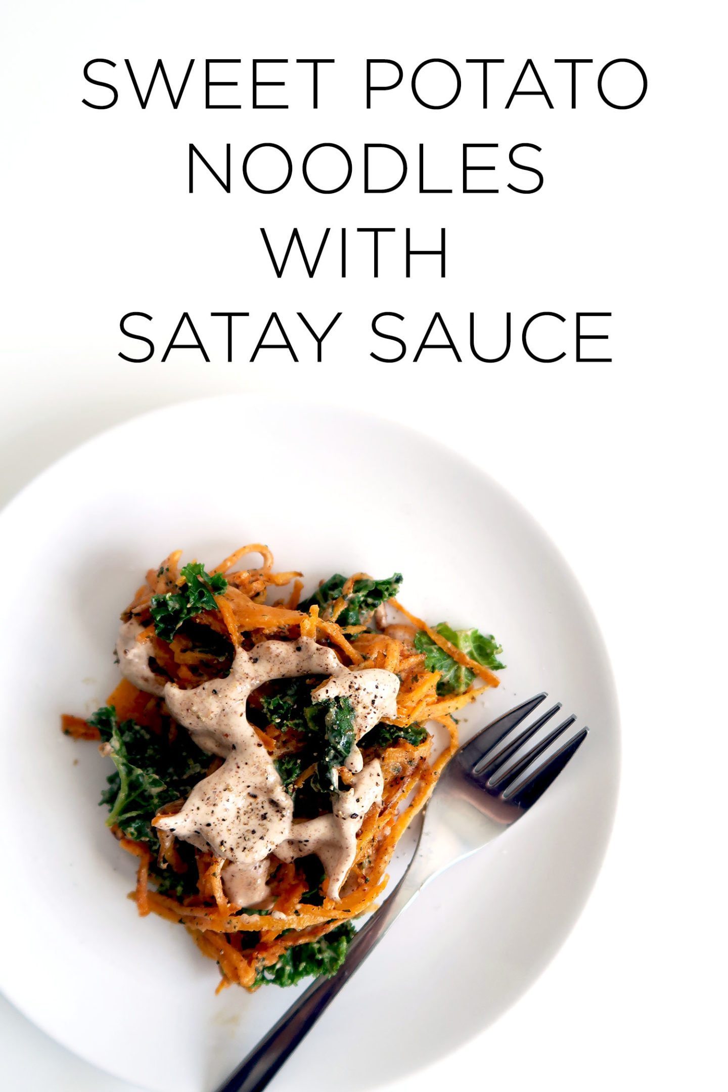 Sweet Potato Noodles with Satay Sauce Elizabeth Dhokia
