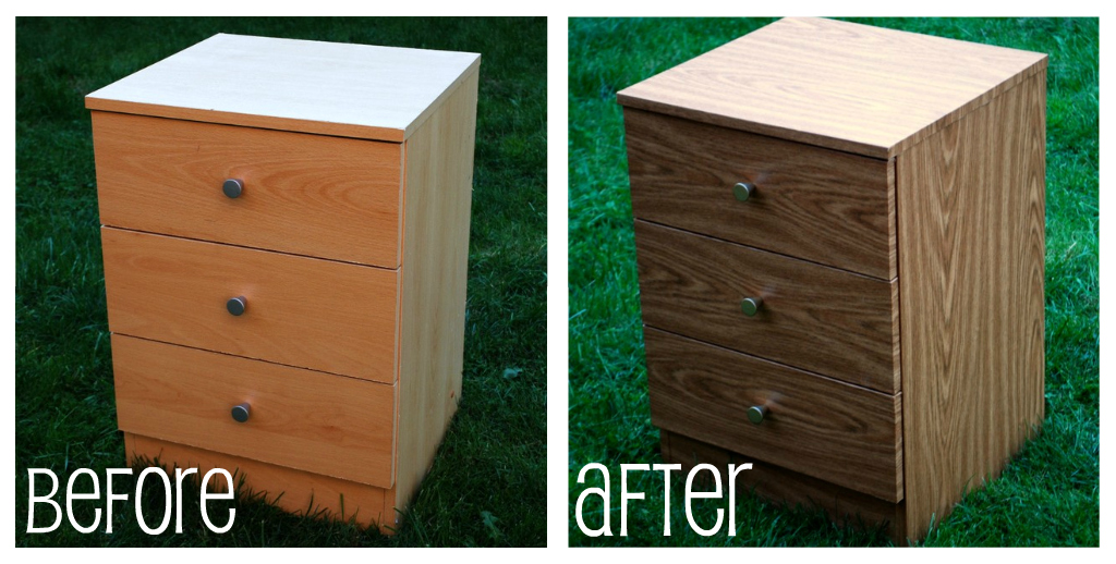 Diy Faux Wood Bedside Table Elizabeth Dhokia