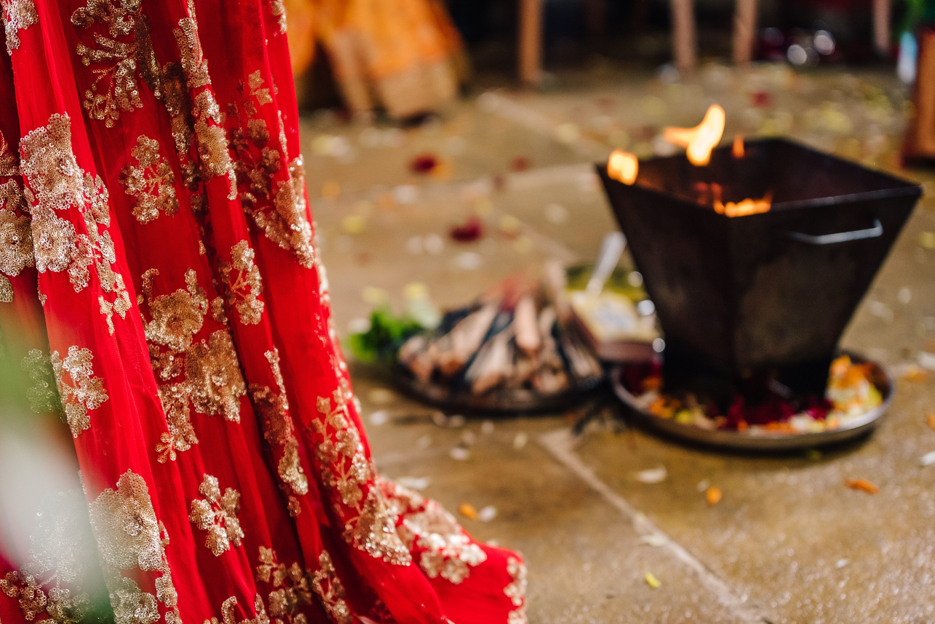 Indian Wedding Dress Embroidery
