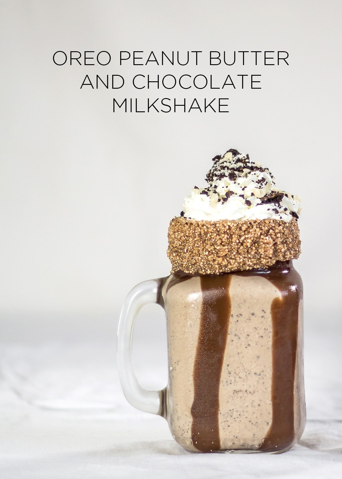 Oreo Peanut Butter and Chocolate Milkshake-11